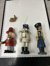 Räuchermännchen Schnitzerei Konvolut Retro Vintage Deko Sammeln Nachlass