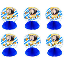 6x OZAPFT IS AUFSTELLER / Oktoberfest Tischaufsteller Bayern Party Deko München