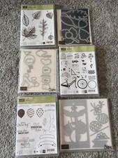 Verschiedene Stampin up Stempelsets: Herbst,Frühling,Fahrrad,Geburtstag,Ballons