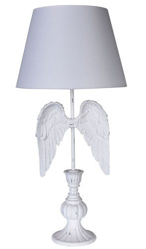Shabby chic lampe - shabby,