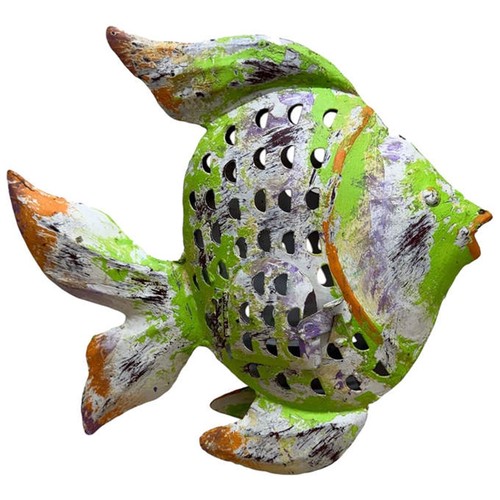 Metallfigur fisch als - fisch,