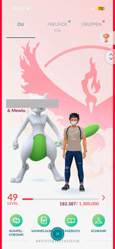 Pokémon account level - level, 49