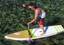 SUP Hardboard - FANATIC RAY "Wood Edition" 12'x31,75" - Echtholzdeck! 