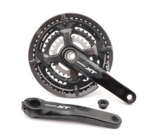 Shimano Deore XT FC-T8000 Trekking 170mm 3x10-fach Kurbel 48/36/26 Zähne mit KSR