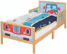 Roba 20220 Kinderbett Feuerwehr 70x140 cm inkl. Bettwäsche & Lattenrost AS9