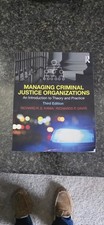 Managing Criminal Justice