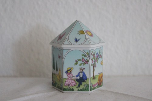 Hutschenreuther porzellan dose - porzellan,