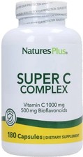 Natures Plus Super C Complex-180 Kapseln (251,08 EUR/kg)