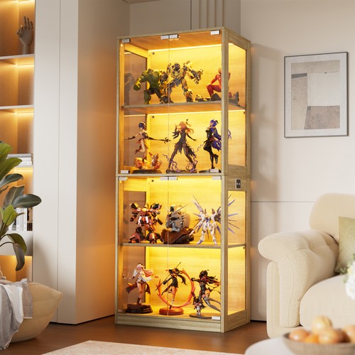 Glasvitrine led standvitrine - glasvitrine,