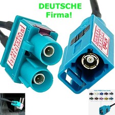 Antenne Adapter Mercedes Comand APS mit doppel FAKRA Stecker auf weiblich kabel