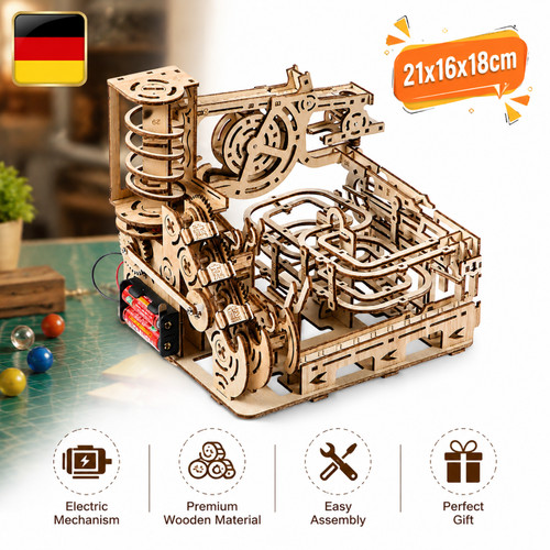 Puzzle murmelbahn kugelbahn - puzzle,