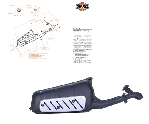 Auspuffanlage sito plus für - sito,