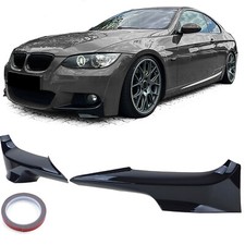 Front Flaps Spoiler Schwarz