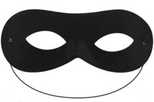 Neu schwarze domino maske - schwarze,