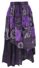 Langer boho lagenrock - boho,