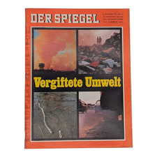 Der Spiegel 5. Oktober  1970 Nr. 41  24. Jahrgang Vergiftete Umwelt