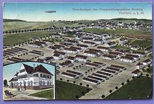 Feldpost AK 1915 Heuberg / Stetten akM - Zeppelin - Wirtshaus zum Bilger Bräu