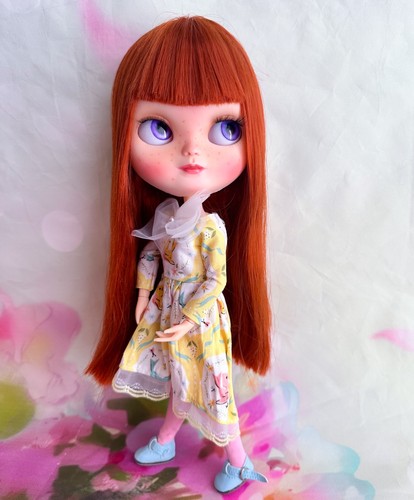 Ooak custom blythe - puppe, mit