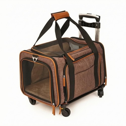 Rollbare hundetragetasche - rollbare,