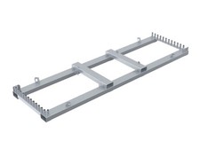 Bauzaungestell für 25 Bauzäune