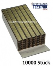 Klammern 6mm verzinkt Bostitch