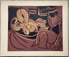 Pablo Picasso Linolschnitt