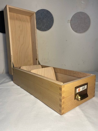 Vintage holz karteikasten - vintage,