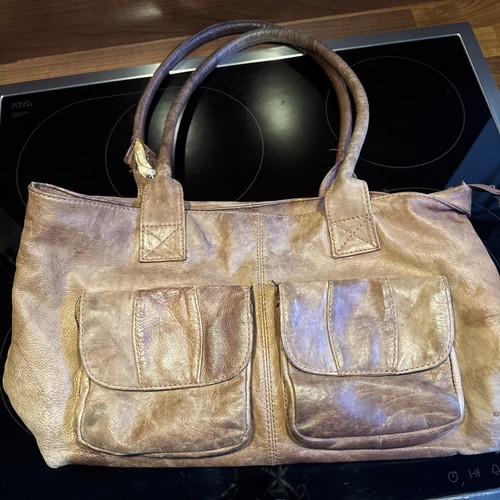 Loubs leder schultertasche - leder,