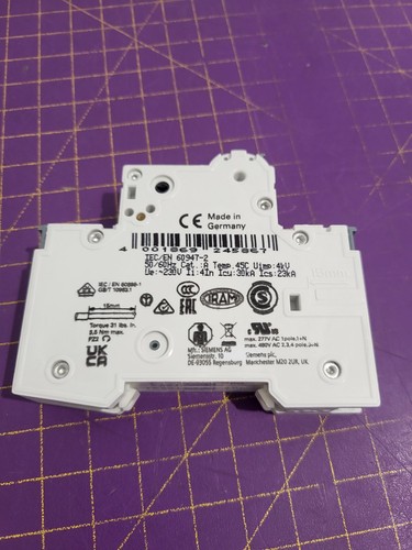 Siemens 5sy6106 - siemens, 5sy6106-6