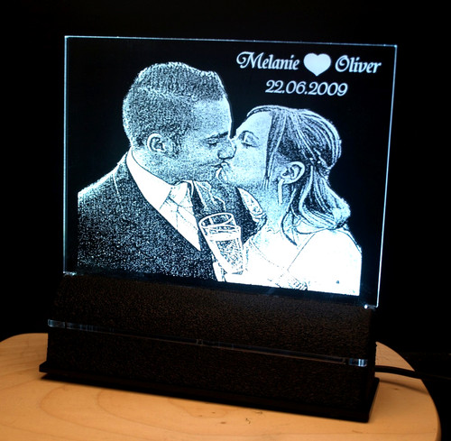 Acrylglas fotogravur geschenk - acrylglas,