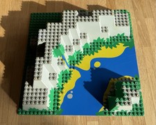 LEGO® 6024px2 3D Grundplatte Bauplatte Canyon + River 32x32 aus Set 6278