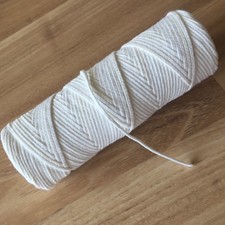 10m Mavin Kerzendocht Flachdocht ungewachst für Kerzen bis Ø10cm DIY basteln