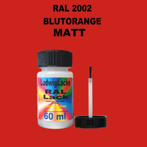 Ral 2002 blutorange matt - ral,