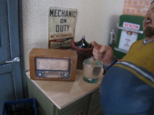 Altes vintage röhren radio - vintage,