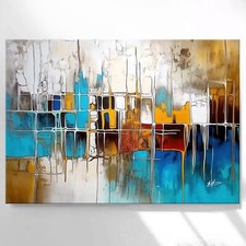 Leinwand Bild Abstrakt Bunt