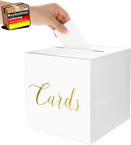 Geschenkbox hochzeit kartenbox - geschenkbox,