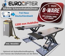 Mobile Kurzhub Scheren Hebebühne Profi-Line 3500Kg  1,20m Hubhöhe 2.Wahl !