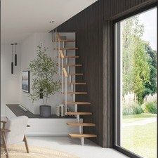 Raumspartreppe Intercon Delta Premium | Mittelholmtreppe