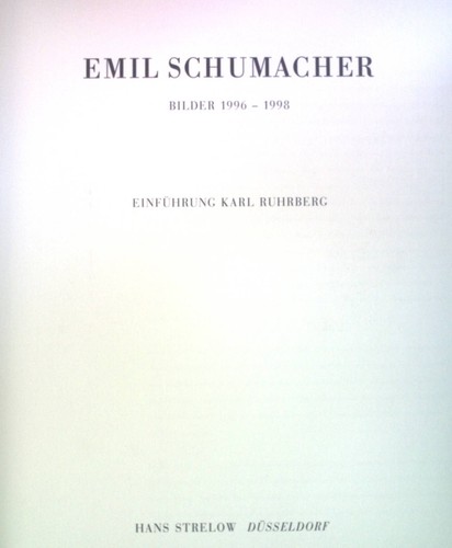 Emil schumacher bilder - emil,