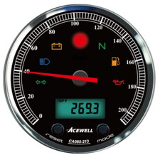ACEWELL Analog Tacho 210 Km/h