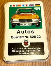 Quartett Autos  Schmid, 52622
