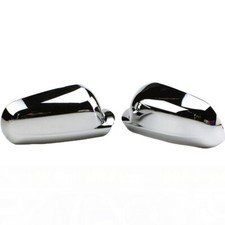 2x CHROM ABDECKKAPPEN SEITE