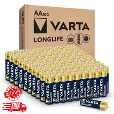 Varta longlife batteries - aa,