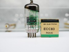1x  ECC83 12AX7 SB RFT Tubes