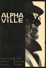 ALPHAVILLE Movie POSTER 27x40