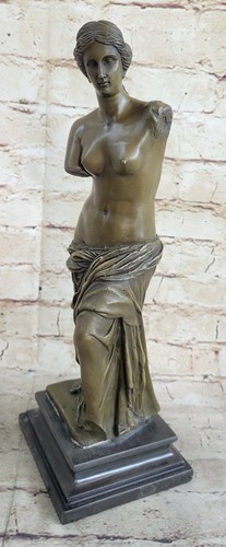 Bronze marmor basis venus - bronze,