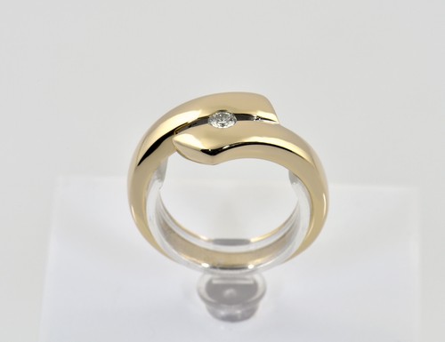 Diamant ring 585 000 k - diamant, 585/000