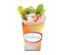 Wrap Becher Verpackung "Fresh