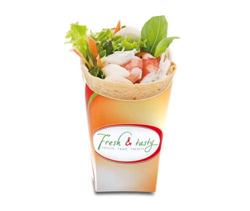 Wrap becher verpackung fresh - becher,