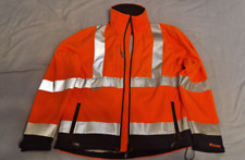Elysee Warnsoftshelljacke  Gr. M orange